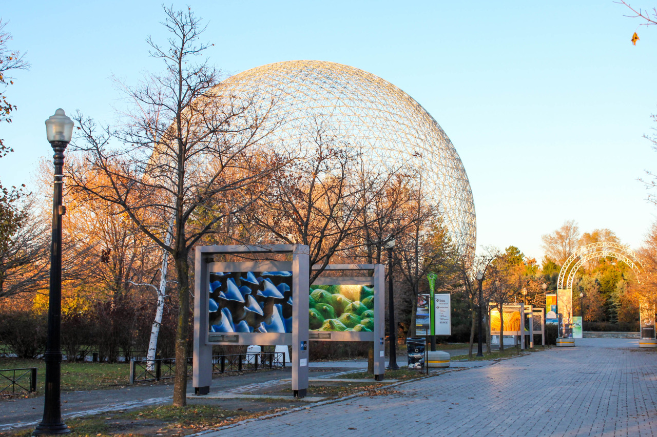 Coucher de soleil vu du Parc Jean-Drapeau – Montréal, QC, Canada